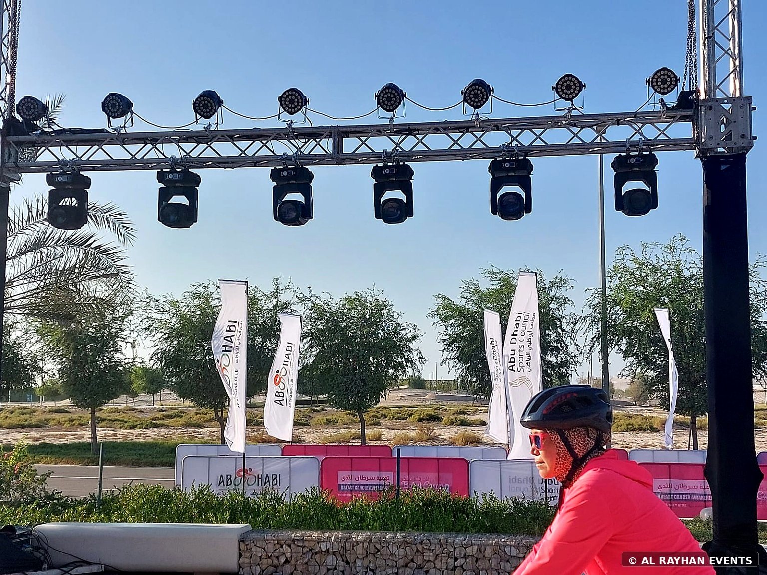 Outdoor event production in UAE